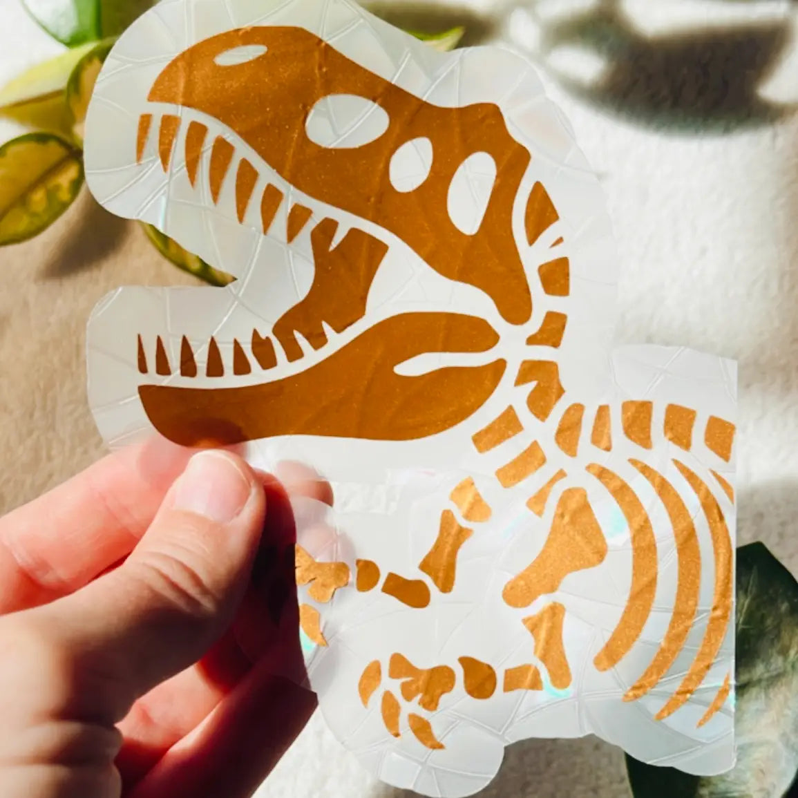 Dinosaur Suncatcher Sticker | Window Cling | Kid's Decor