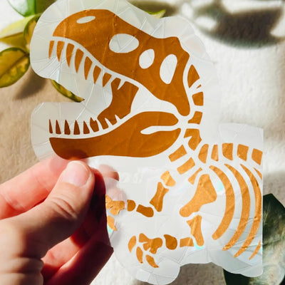 Dinosaur Suncatcher Sticker | Window Cling | Kid's Decor
