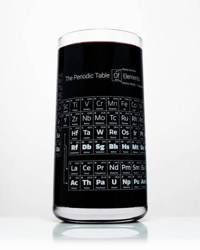 Periodic Table Drinking Glass