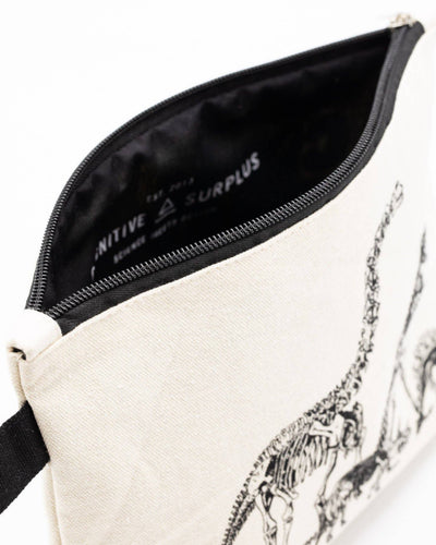 Dinosaur Eras Canvas Pencil Bag