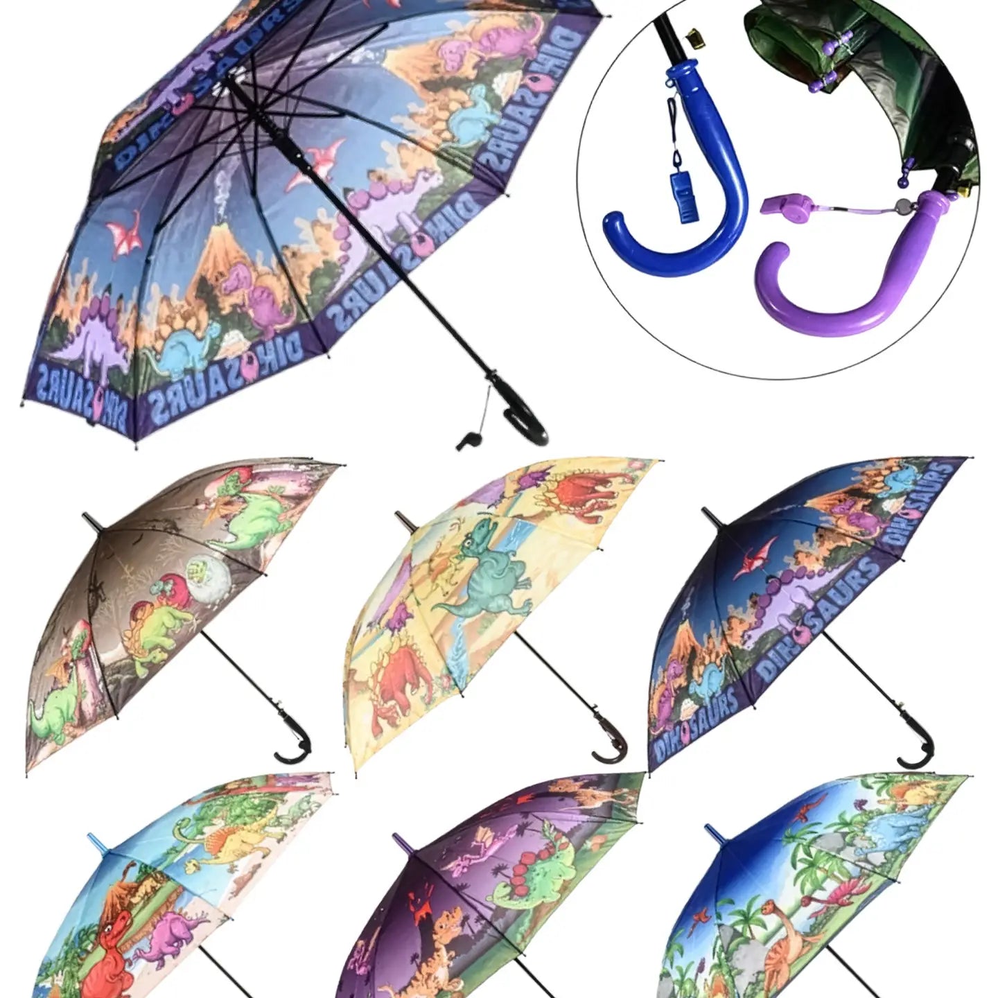 Kids Umbrella w/Whistle