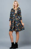 Dino Print Tunic Dress