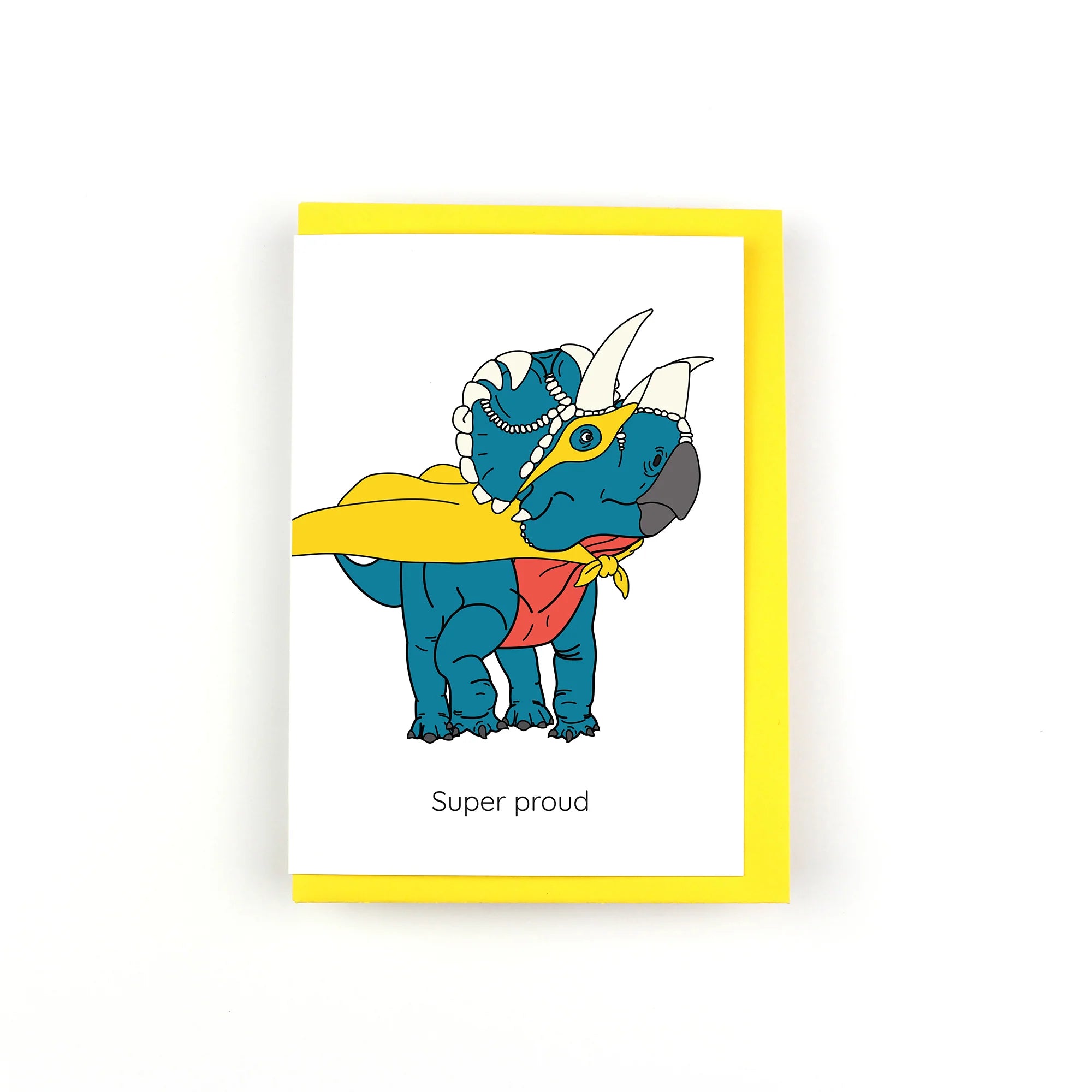 Super Proud Dinosaur Greeting Card