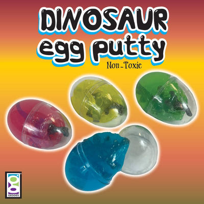 DINOSAUR EGG PUTTY   24/BX