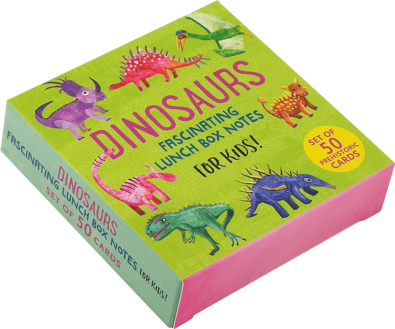 Dinosaurs: Fascinating Lunch Box Notes for Kids! (Set of 50 Cards)
