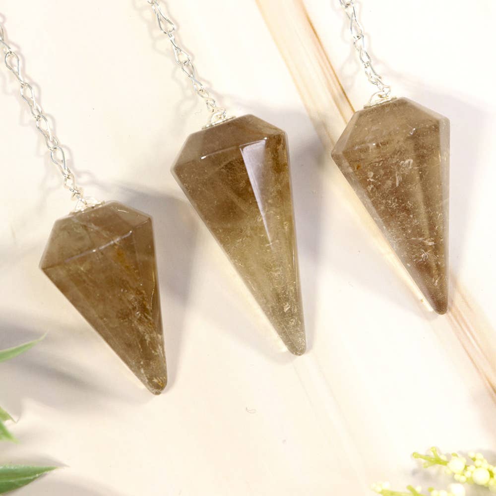 Smoky Quartz Pendulum