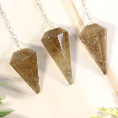 Smoky Quartz Pendulum