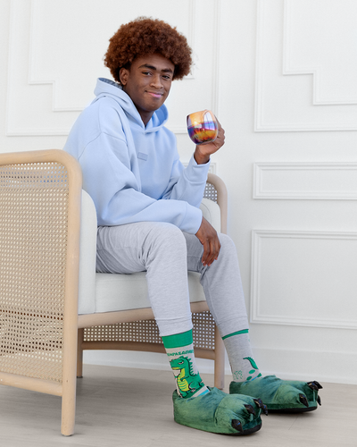 Grumpasaurus Socks - M/L