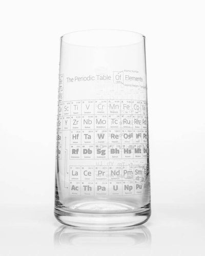Periodic Table Drinking Glass