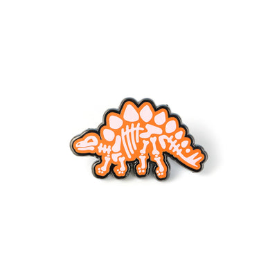 Stego Skeleton Pin - 2 Posts | Hard Enamel | Collectable Pin