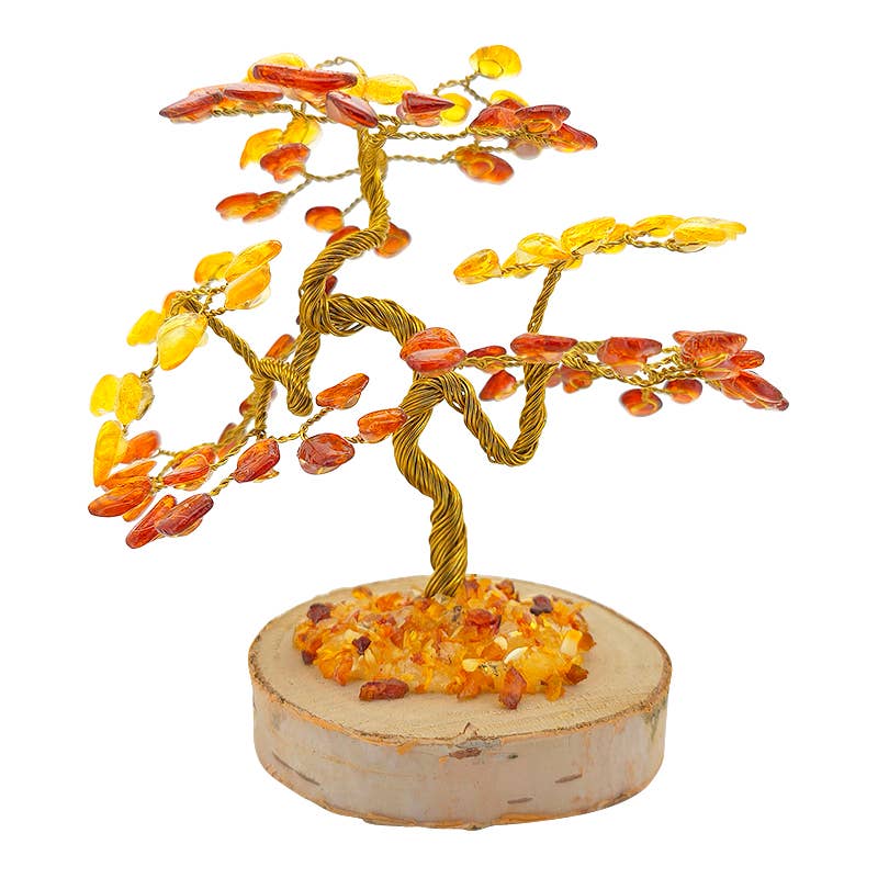 Baltic Amber Tree - Handmade Statuette