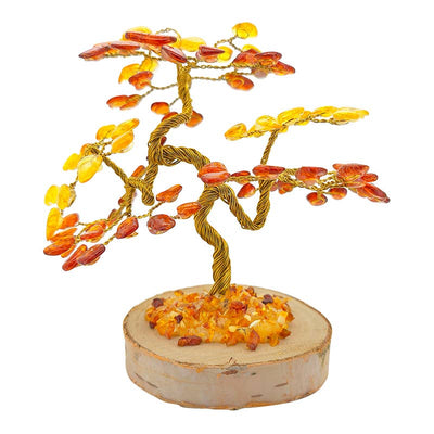 Baltic Amber Tree - Handmade Statuette