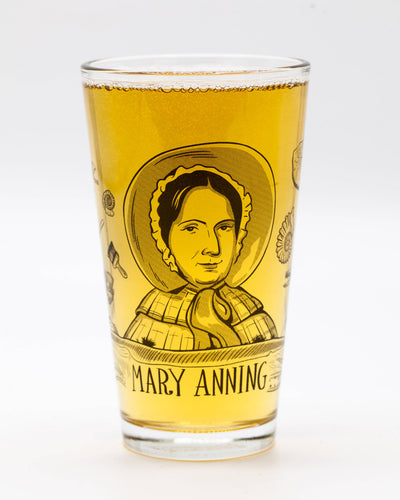 Mary Anning Pint Glass (16oz)