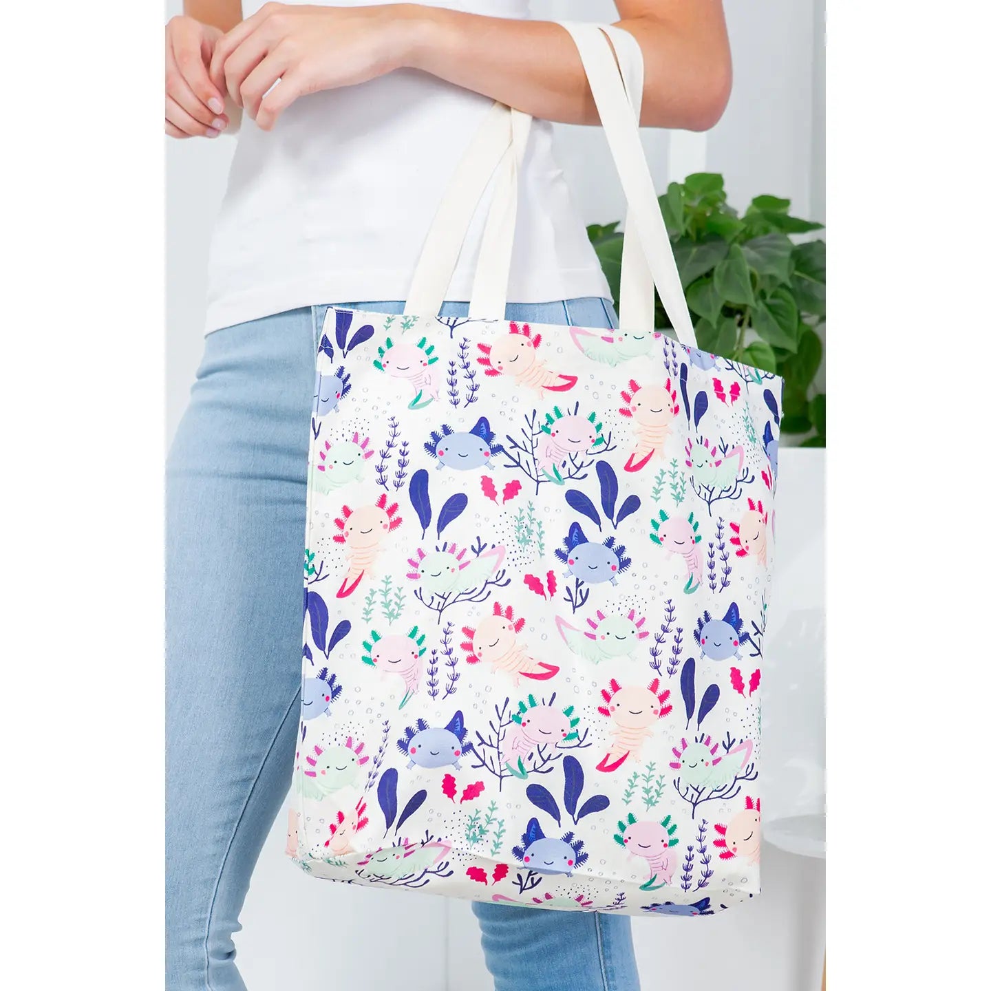 Axolotl Tote Bag