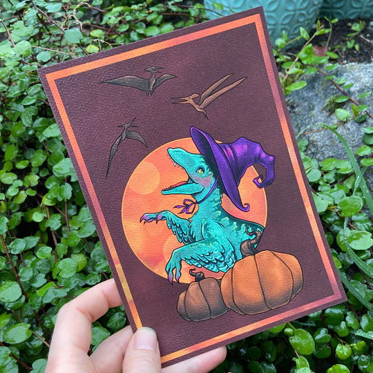 Hecateeth Raptor Art Print (5x7 inches)