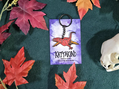 Glow in the dark  Skeleton Keychains