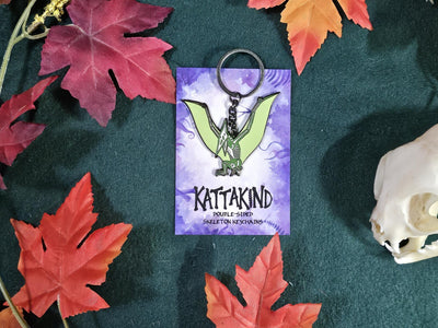 Glow in the dark  Skeleton Keychains