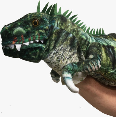 35" Plush Dinosaur Hand Puppet "Rizzo"