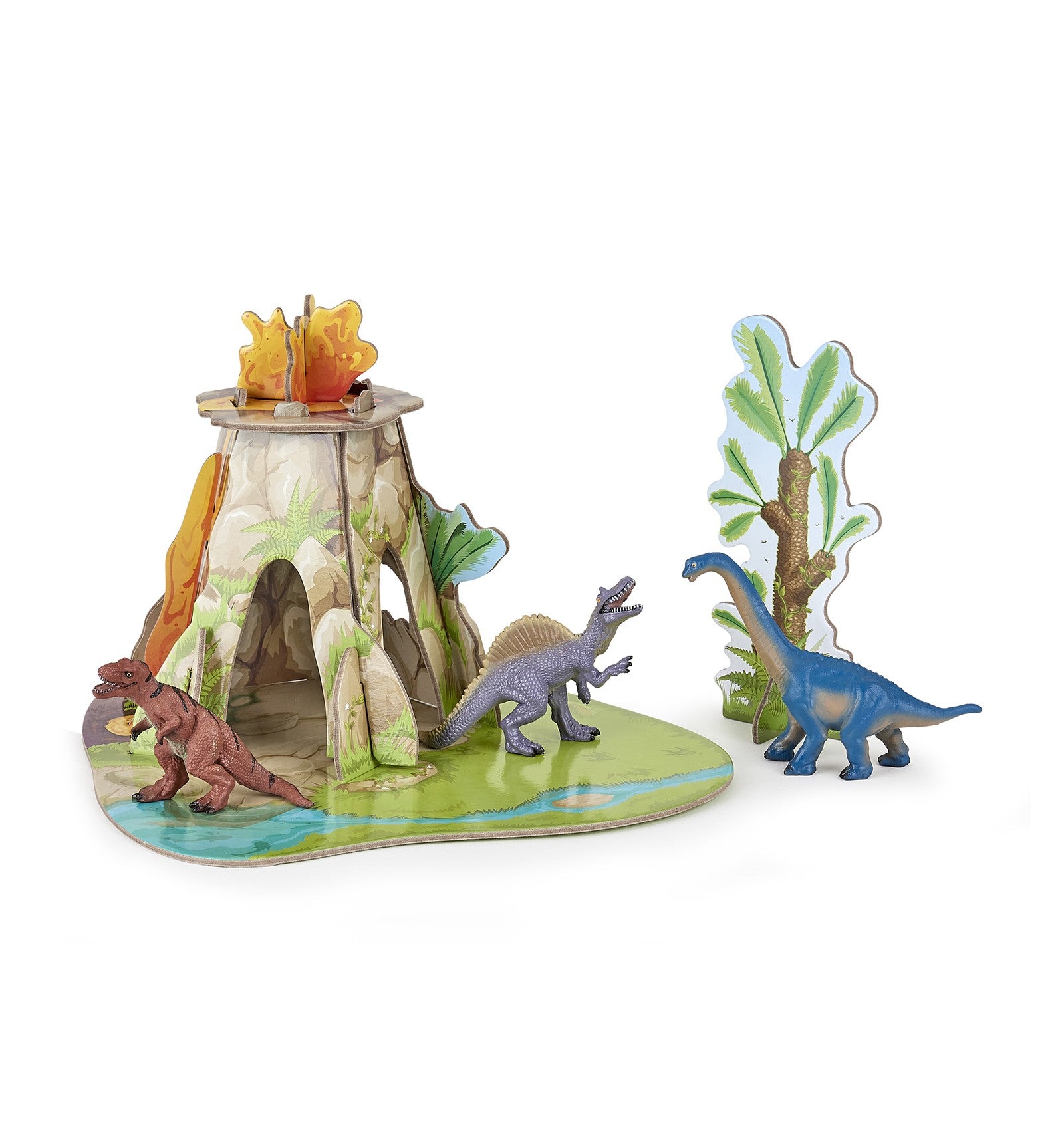 Mini Land of Dinosaurs ( heavy cardboard)
