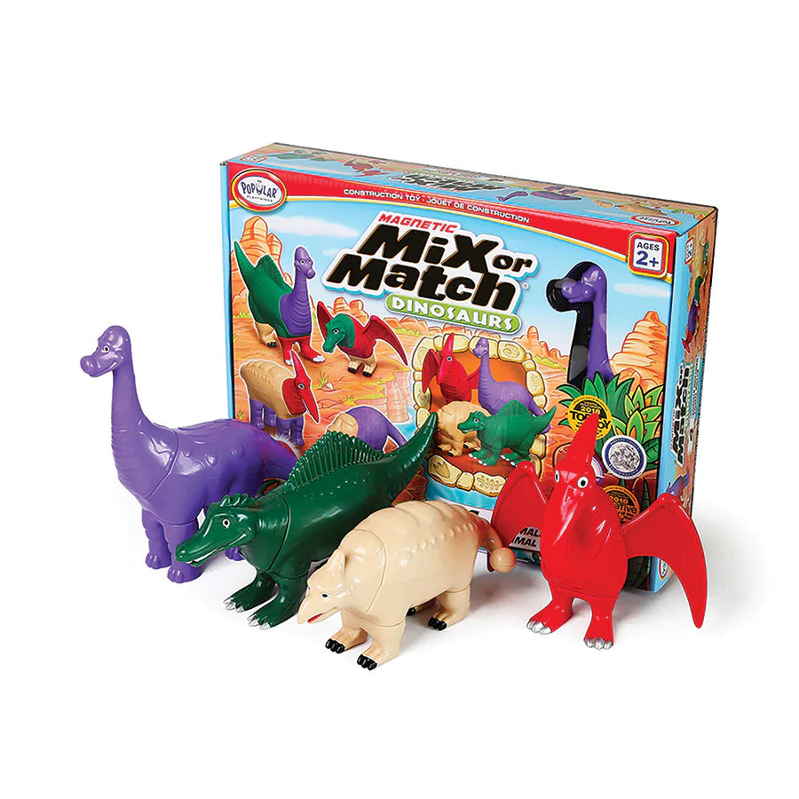 Mix or Match Dinosaurs 2 (Bilingual)
