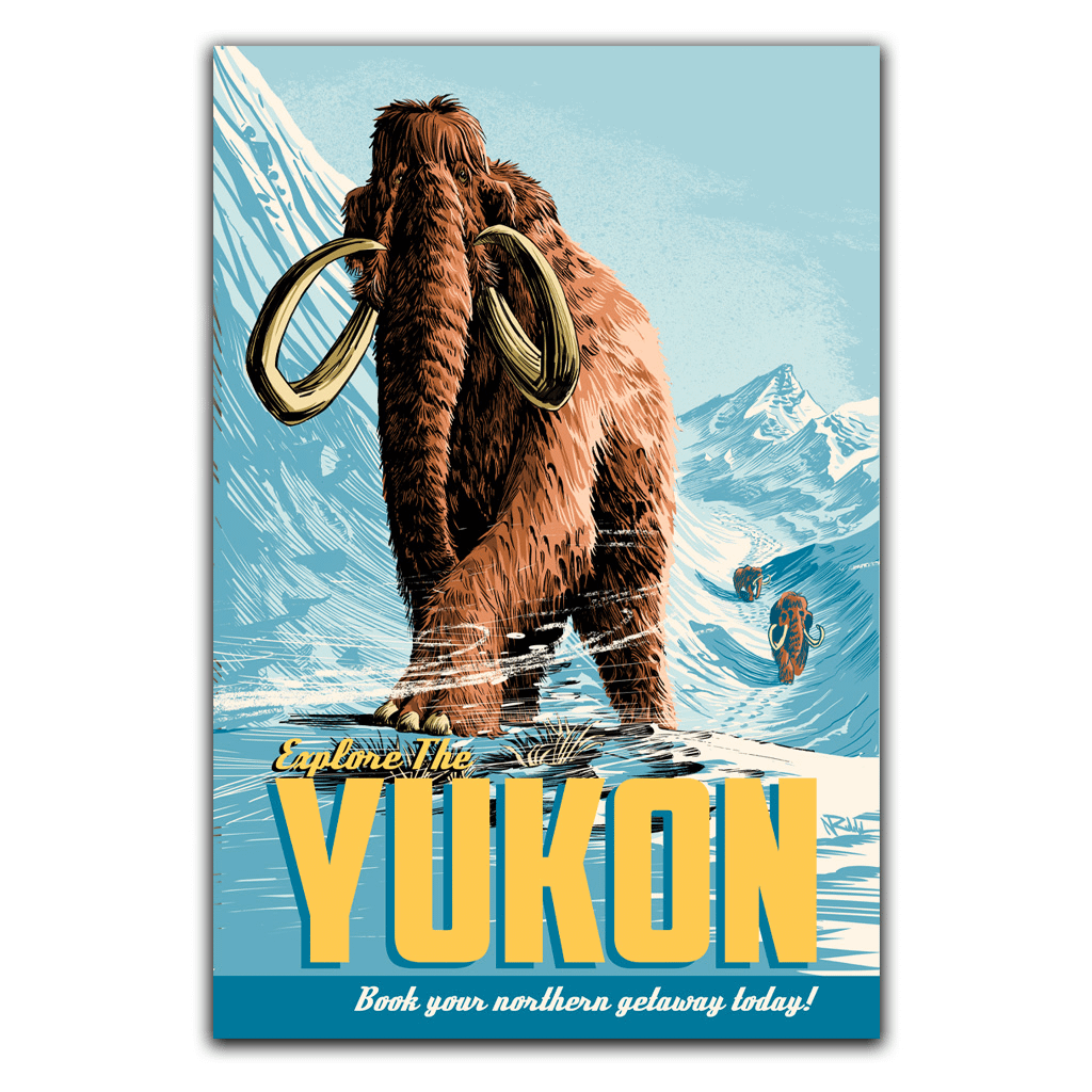 Explore the Yukon postcard (4x6)