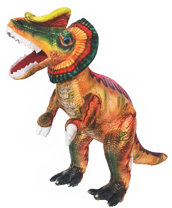 Dilophosaurus plush top