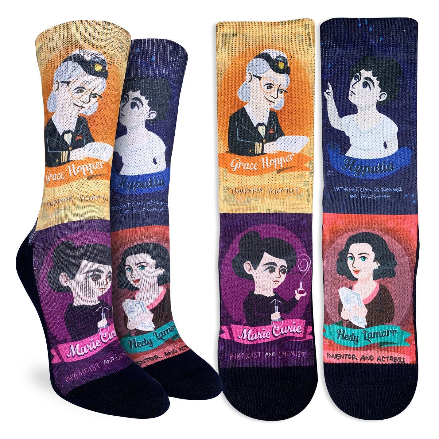 Great women in science socks