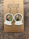 Snow Globe earrings