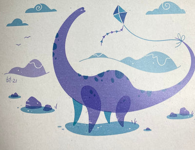 Prehistoric Playground Card (Brachiosaurus)