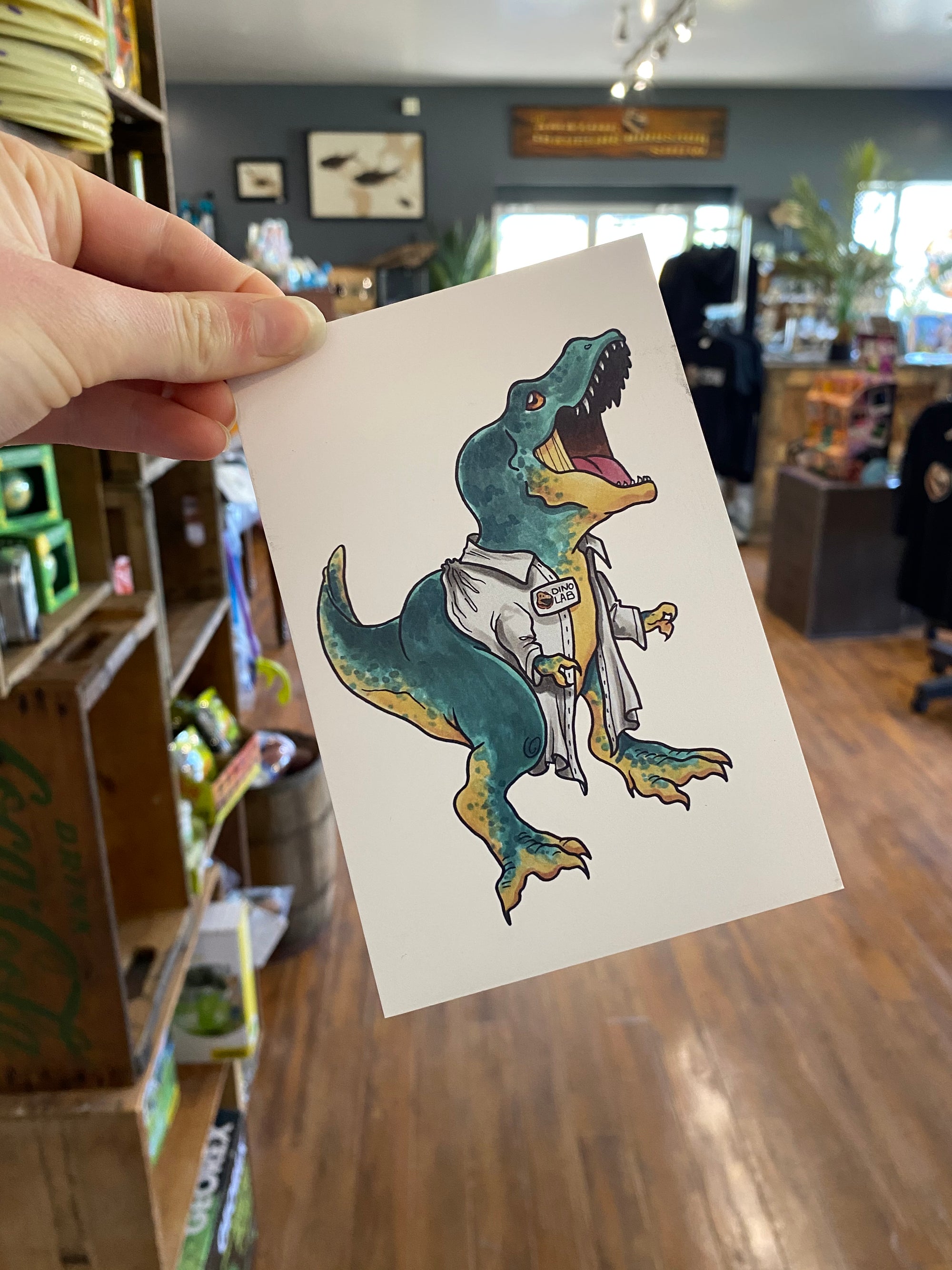 Dino Rex card