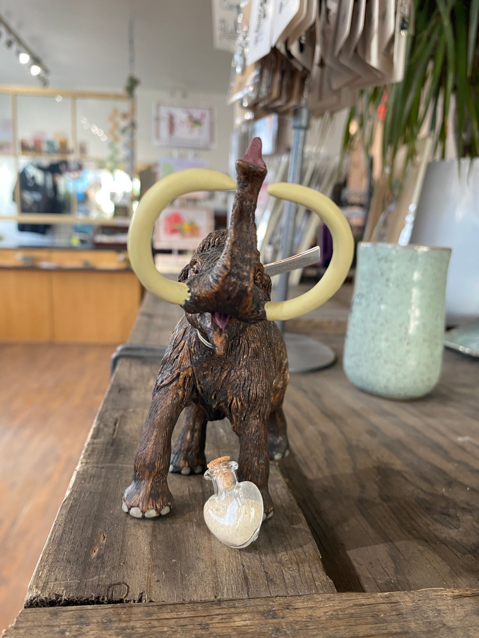 Mammoth tusk shavings