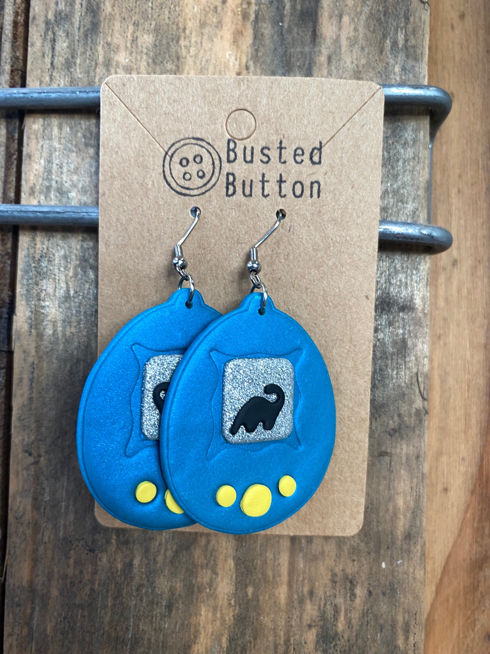 Tamagatchi  earrings