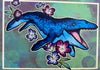 Mosasaurus Art Print (5x7 inches)