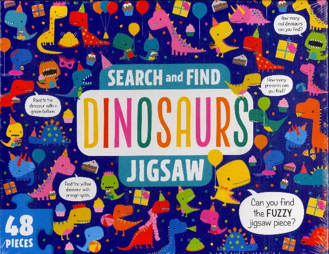 Dinosaurs search and find Jigsaw