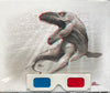 3D Mosasaurus 8x10 poster