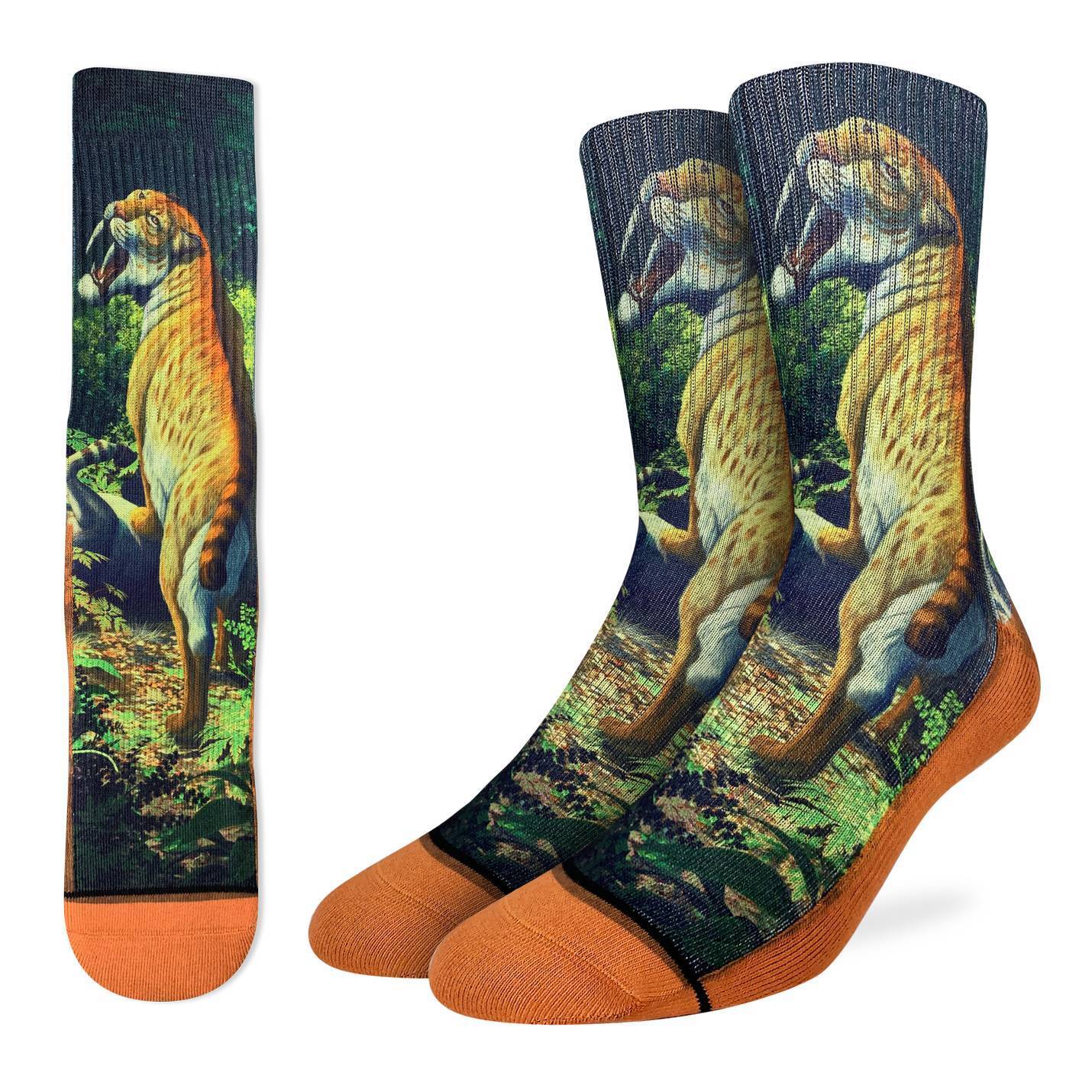 Saber-cat socks size 8-13