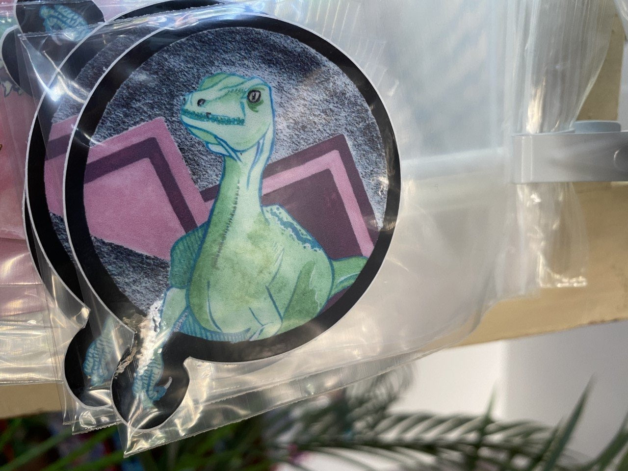 Toby the Raptor Stickers