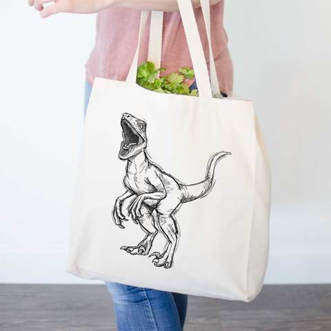 Velociraptor Tote Bag