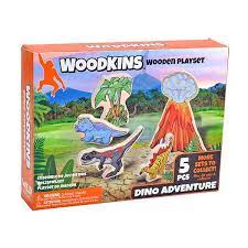 Woodkins Dinosaur playset WR