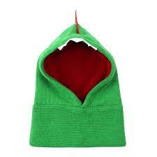 Dinosaur kids pullover hat