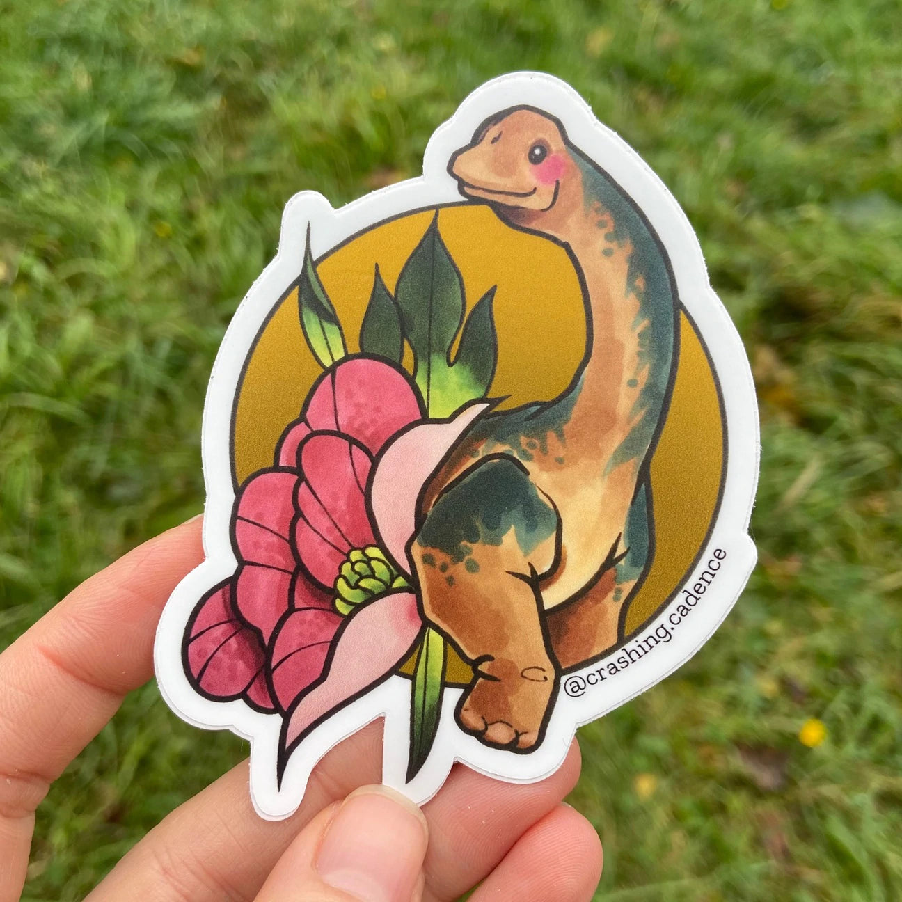 Brachiosaurus sticker