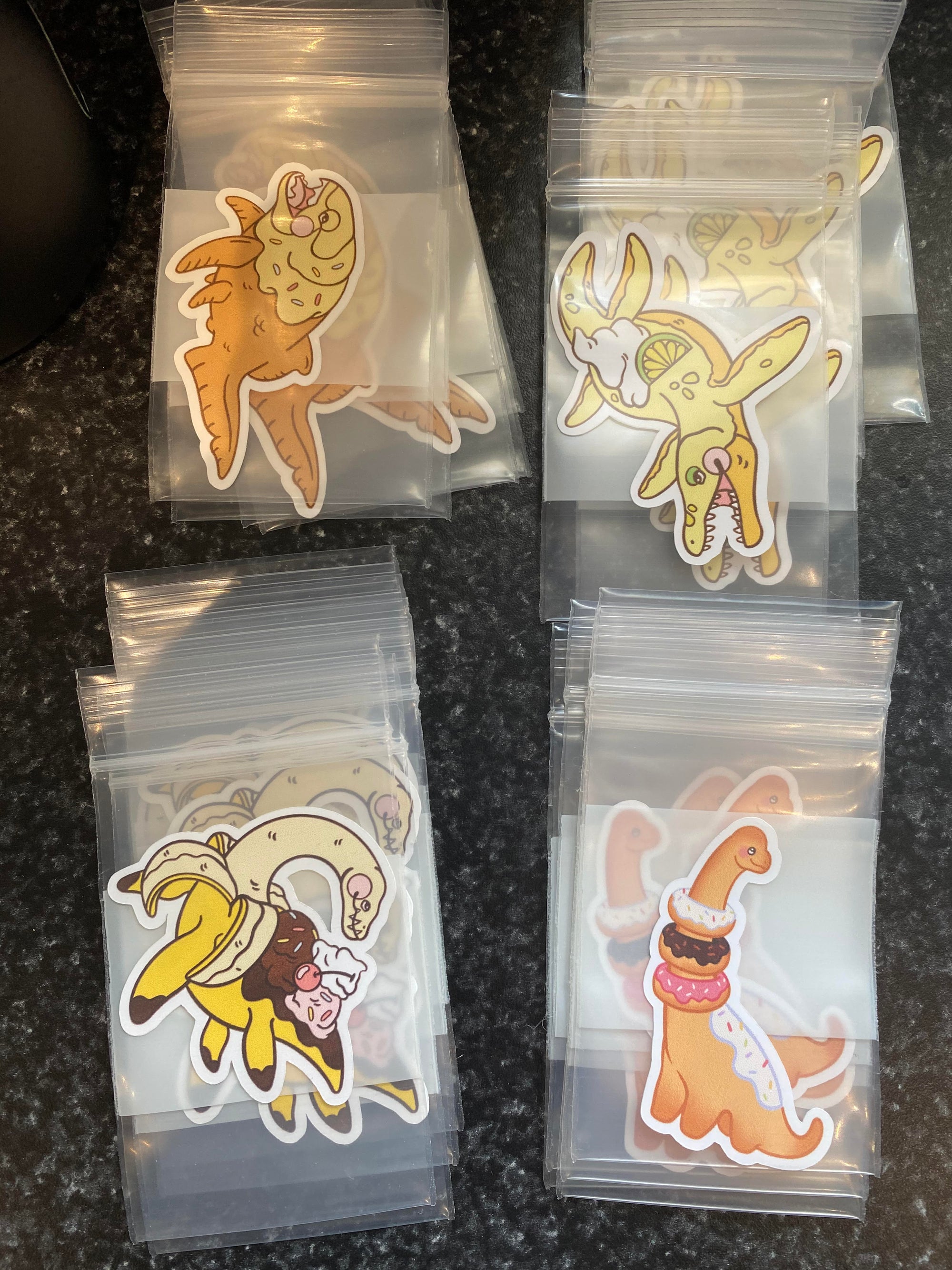 Sweet creatures stickers (small)