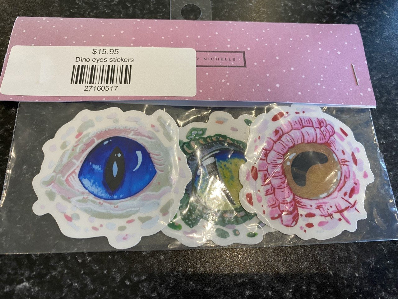 Dino Eyes Stickers