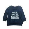 Walk My Dinosaur Sweatshirt NAVY (Infant and Children's)