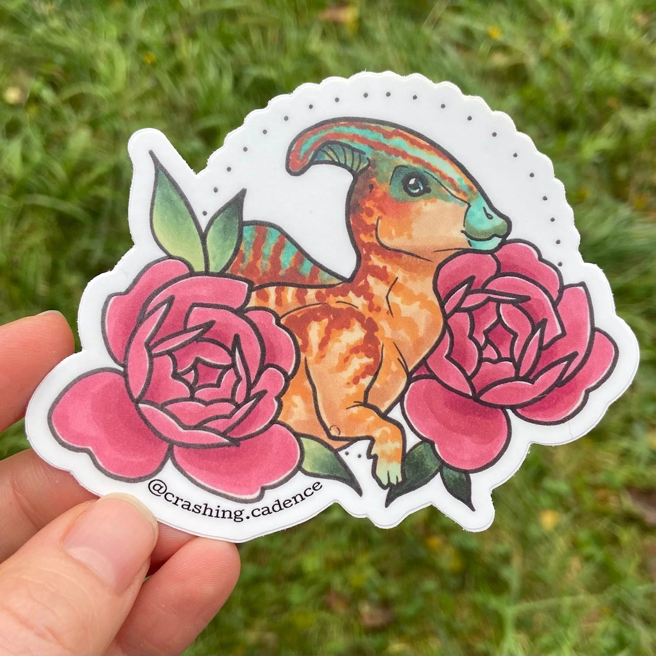 Parasaurolophus sticker