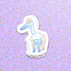 Pastel small dinosaur stickers