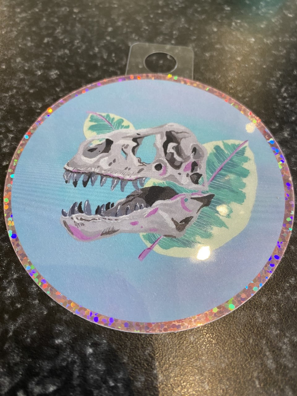 T.rex skull stickers