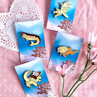 Sweet Sea Creatures pins