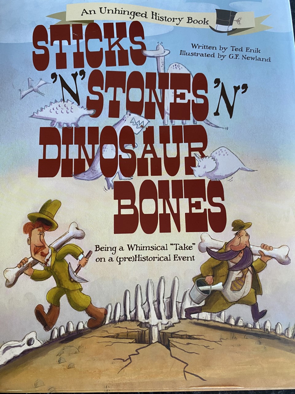 Sticks 'n' Stones 'n' dinosaur bones book